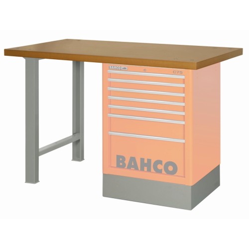 Kit de encimera de DM para industria pesada para convertir los carros de la serie 1475K en bancos de trabajo | 1495KWB-TD